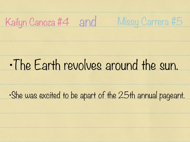 Reading Project by Missy Carrera