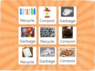 Recycle, Garbage, Compost and Pollution by Esmeralda Reyes