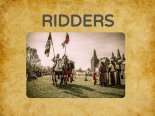 Ridders by Bronwen De Cock