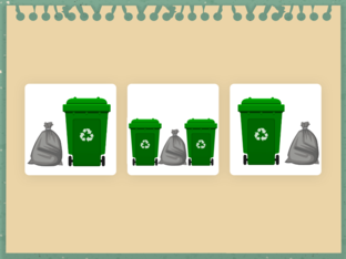 Ruimtelijke begrippen thema afval by Jana Bruffaerts