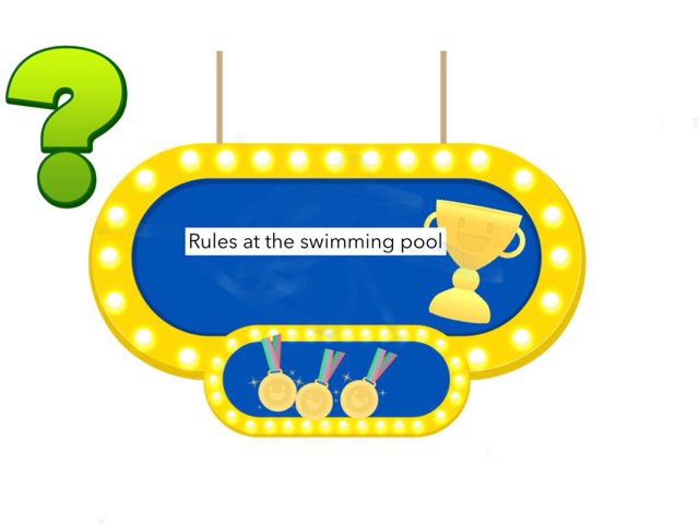 Rules At The Swimming Pool by Classes Duleman