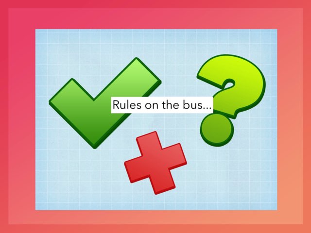 Rules On The Bus by Classes Duleman