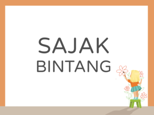 SAJAK BINTANG (LHE3116) by Amni Syazwani