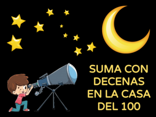 SUMAS CON DECENAS (CASITA DEL 100) by Marta Gil García