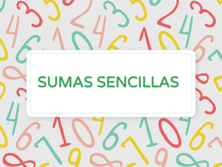 SUMAS SENCILLAS  by Vinia  Manzano