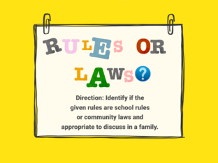 School Rule or Community Law? by Justine Mae Udani