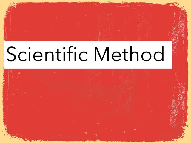 Scientific Method And Research  by Mrs Nich