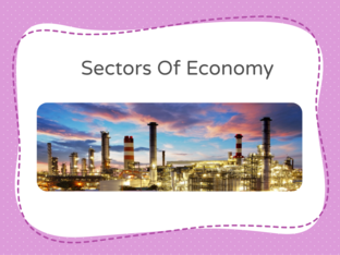 Sectors of economy (primary) by pooja jain