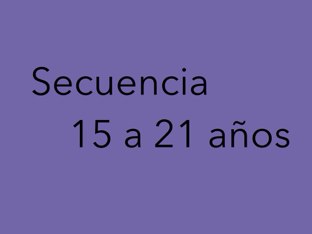 Secuencia 15-21 by Nicolle Rios