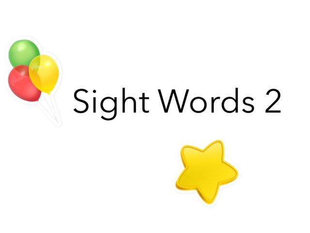 Sight Words 2 by Ta Ma