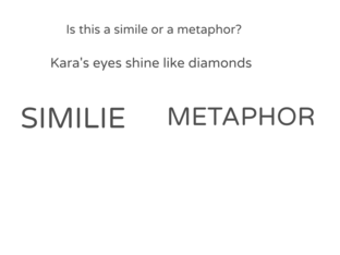 Similies And Metaphors by Kanara Gordon