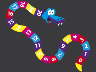 Snake Number Ordering by Elizabeth Gulick