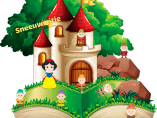 Sneeuwwitje by juf inge