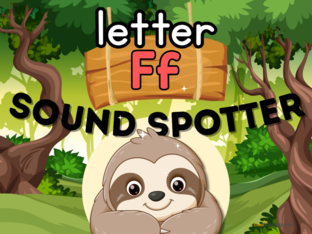 Sound Spotter: Letter Ff by Cool Kindergarten