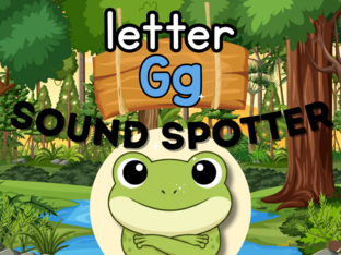 Sound Spotter: Letter Gg by Cool Kindergarten