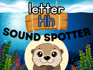 Sound Spotter: Letter Hh by Cool Kindergarten