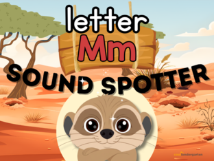 Sound Spotter: Letter Mm by Cool Kindergarten