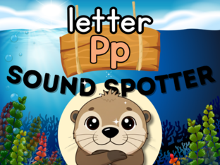 Sound Spotter: Letter Pp by Cool Kindergarten