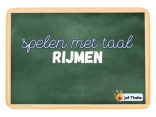 Spelen met taal: RIJM by Thalia