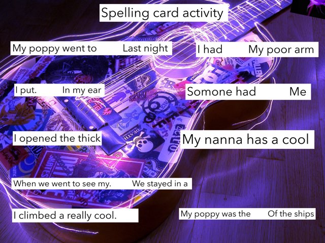 Spelling by Year Four 2015