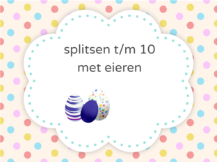 Splitsen tot en met 10  by Kim Zwart-Grooteman