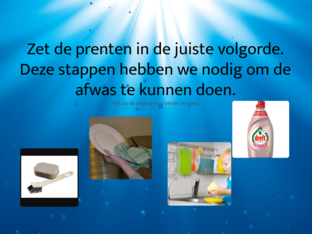 Stappenplan - de afwas 1 by Laura Van Tilborgh