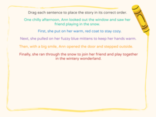 Story Sequencing  by Sandy
