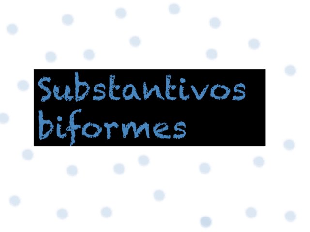Substantivos Uniformes  by Gabriela Menache