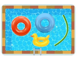 Summer Pool party by Erin