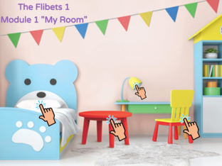 THE FLIBETS 1 REVISION MODULE 1 MY ROOM Free Activities online for kids ...