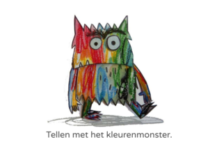 Tellen met het kleurenmonster by Silke Jacobs