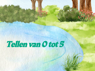 Tellen van 0 tot 5 by Célestien Gils