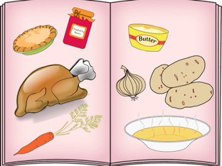 Thanksgiving Foods by Caroline Frenchman
