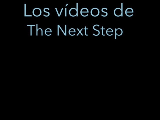 The Next Step 2 by Alba Calvo Simo
