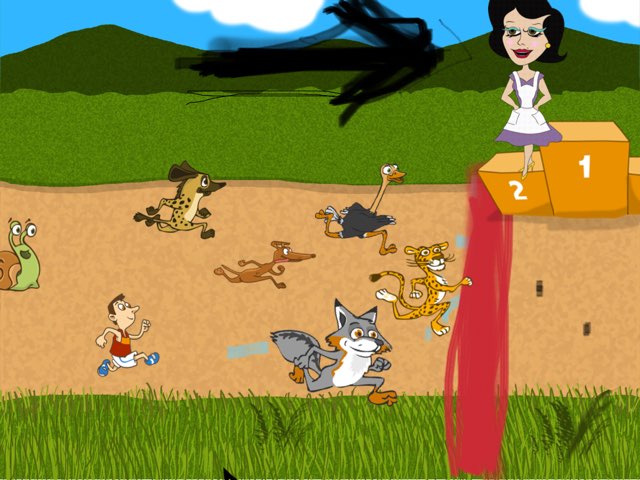 The Race Of (almost) All Animals by Nicefighter22 trumbo