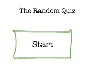 The Random Quiz 1. by Jonathan Oswald