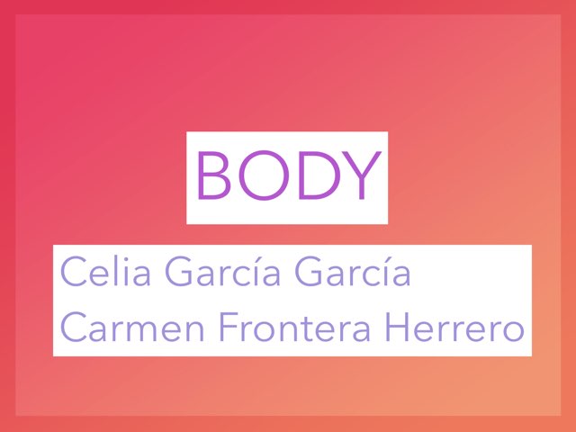 The body by Carmen Frontera Herrero