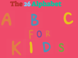 The 26 Alphabet by We Learn
