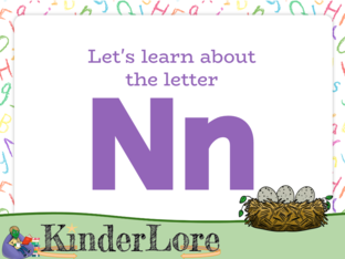 The Letter Nn by Kinderlore Channel