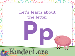 The Letter Pp by Kinderlore Channel