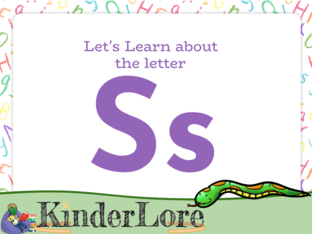 The Letter Ss by Kinderlore Channel