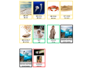 Themawoorden: De zee by Maren Vandersteen