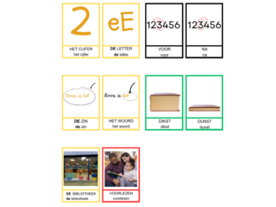 Themawoorden: cijfers en letters by Maren Vandersteen