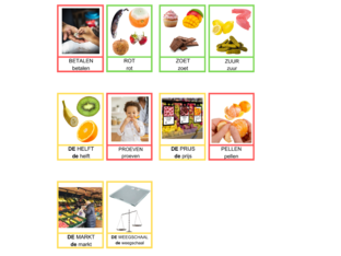 Themawoorden: fruit/ markt by Maren Vandersteen