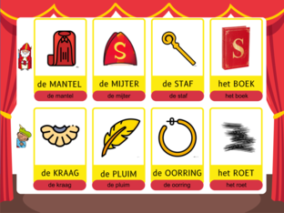 Themawoordenschat K3: Sint & Piet by Kim VH