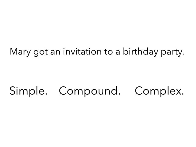 Third grade: Types Of sentences Free Activities online for kids in 3rd