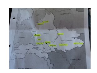 Topografie Gelderland by Annette Roordink