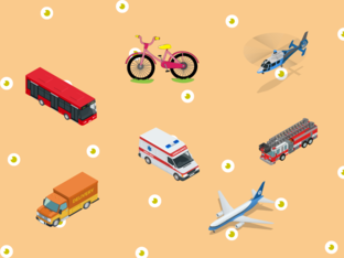 Transports and vehicles (Copy) by Marisa Barcenas