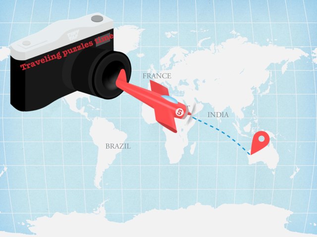 Traveling Puzzles  by Sparkly Miller