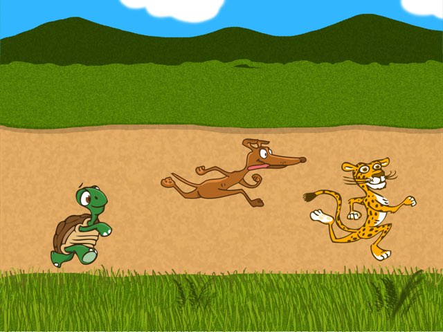 Turtle, Dog Cheetah by Jen Pranger